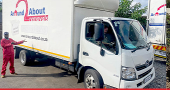 Around About Removals logo