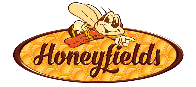 Honeyfields Chocolate and Cone Factory logo