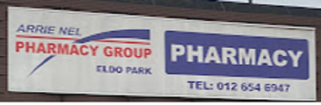 Arrie Nel Eldo Park Pharmacy logo